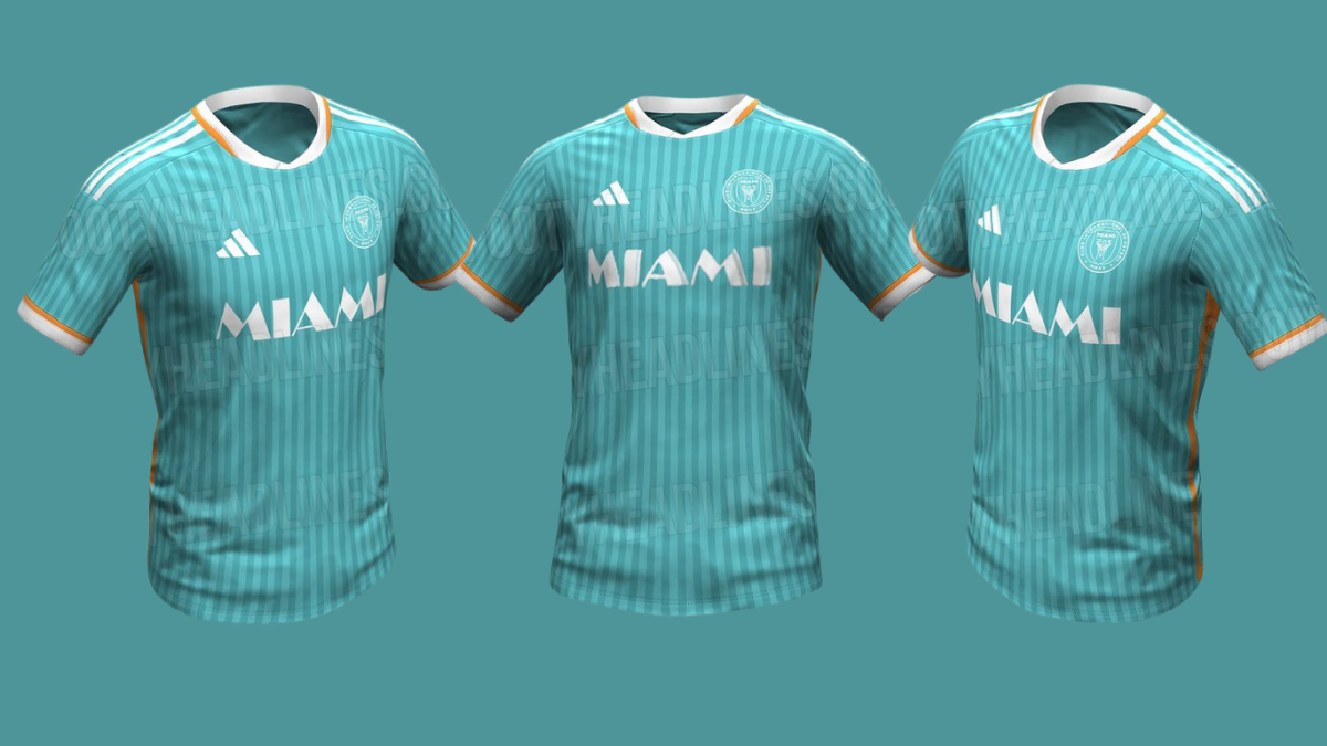 First Look: Adidas reveals Inter Miami’s new aqua-inspired third kit