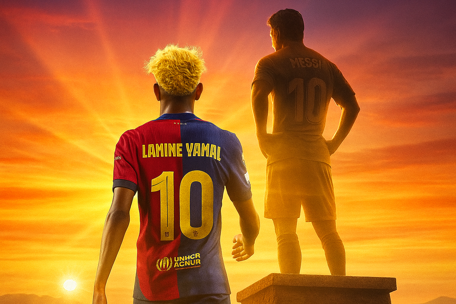 Lamine Yamal Barcelona's new number 10