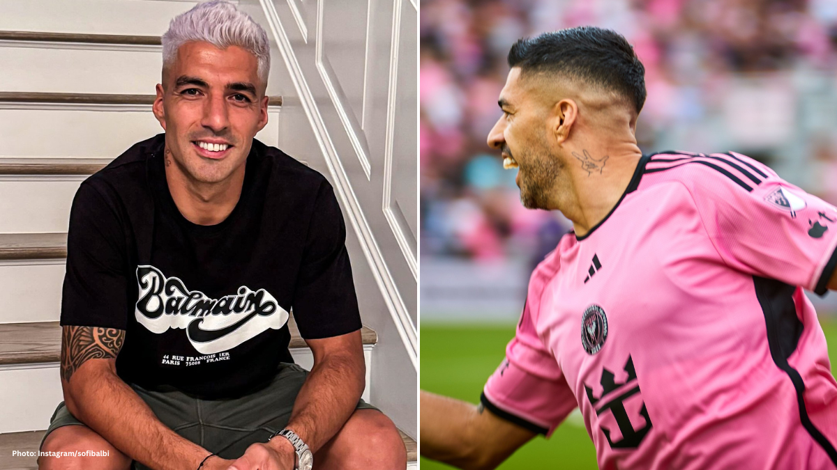 El Pistolero goes platinum: Suarez’s striking new look