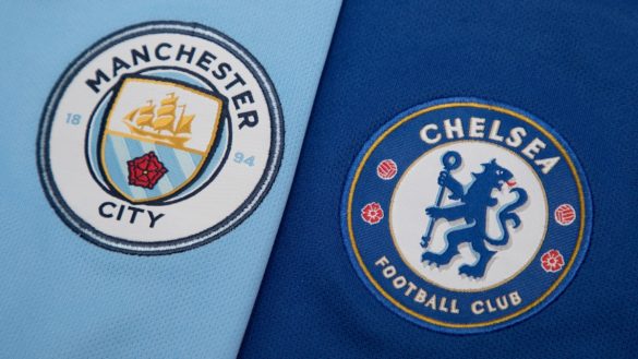 Manchester City and Chelsea logos