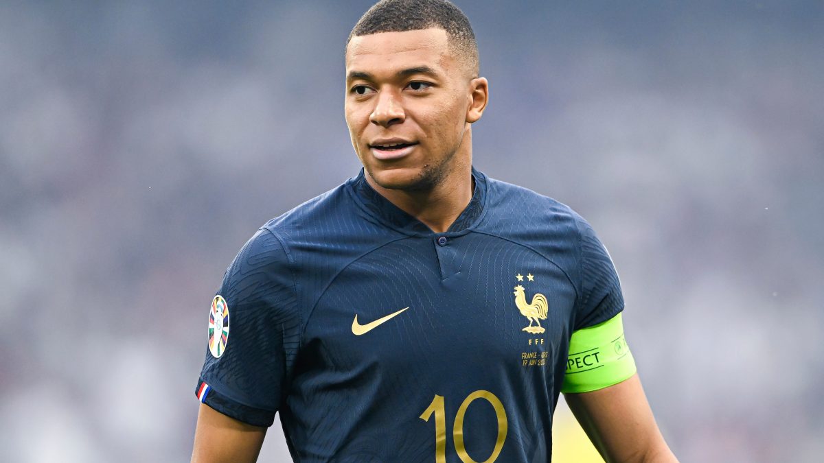 kylian mbappe with France