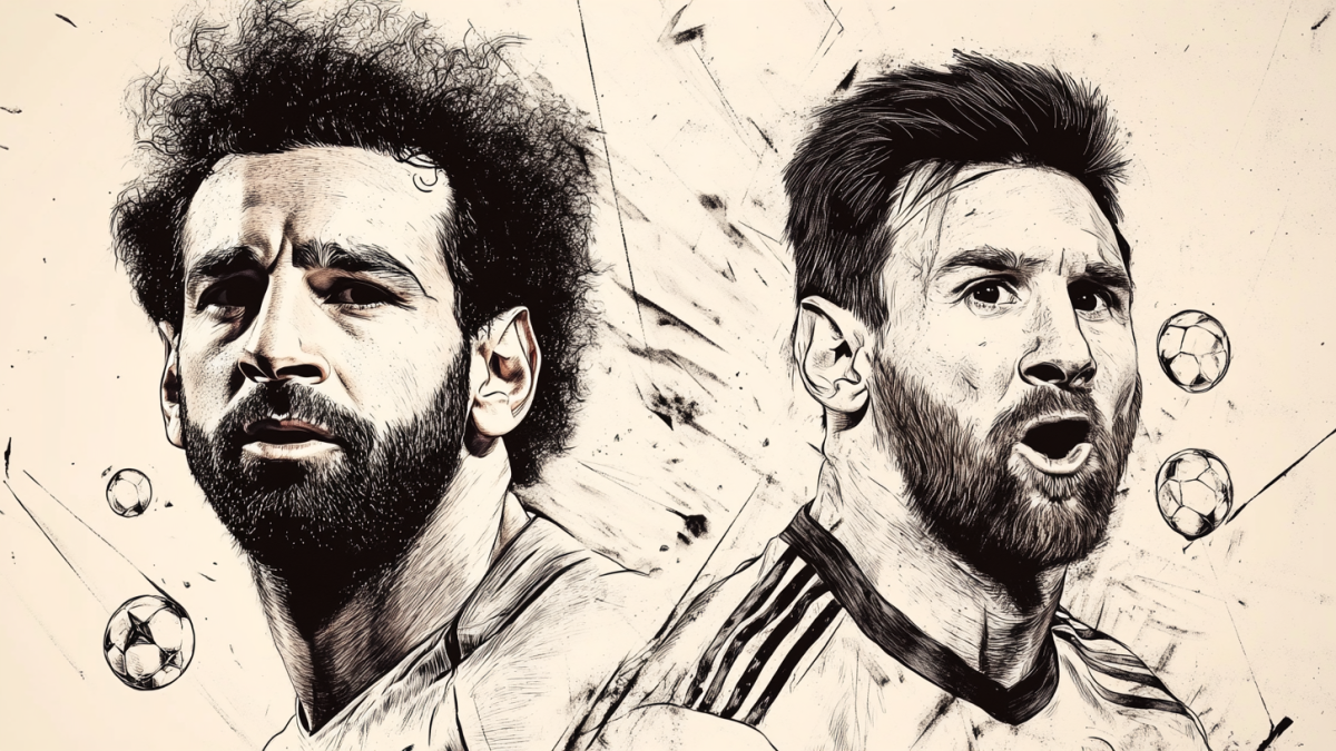 messi and salah ballon d or