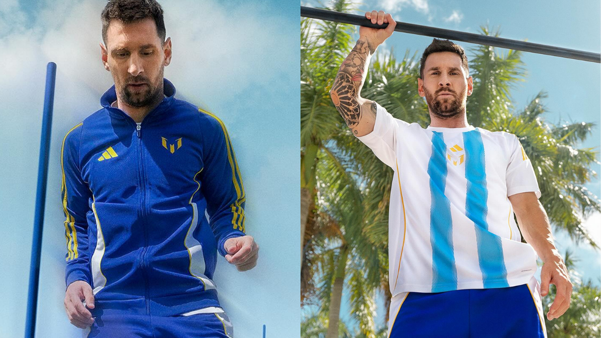 Messi teases new Adidas sportswear in latest photoshoot