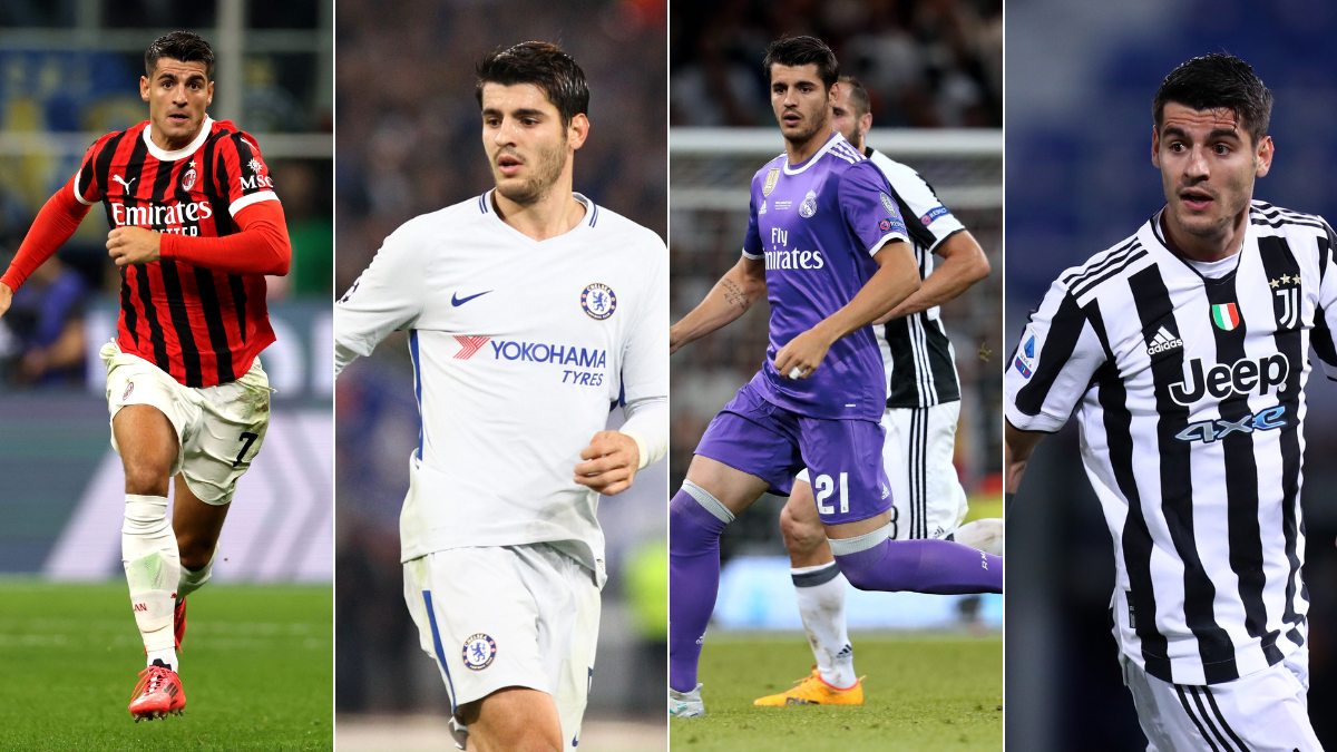 Alvaro Morata clubs