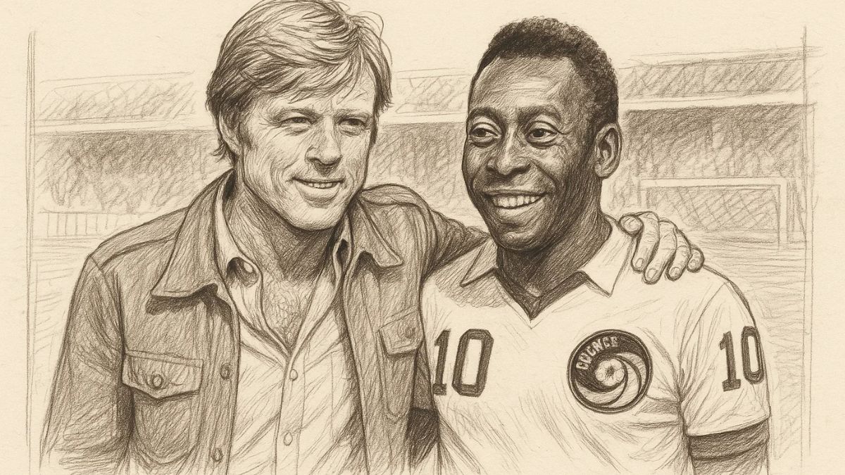When Robert Redford skipped filming to watch Pelé light up New York