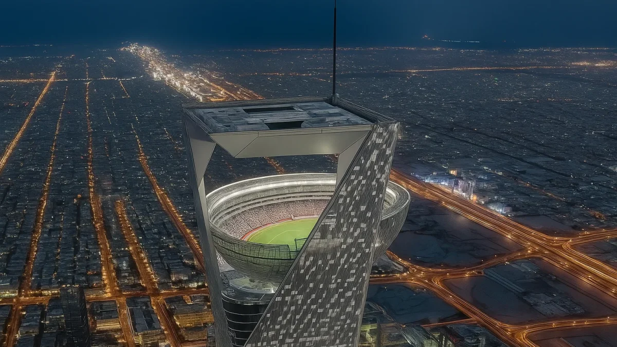 A stadium in the sky, what Saudi Arabia is actually proposing for 2034