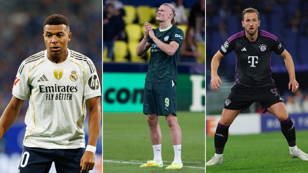 Top five strikers in world football in 2025