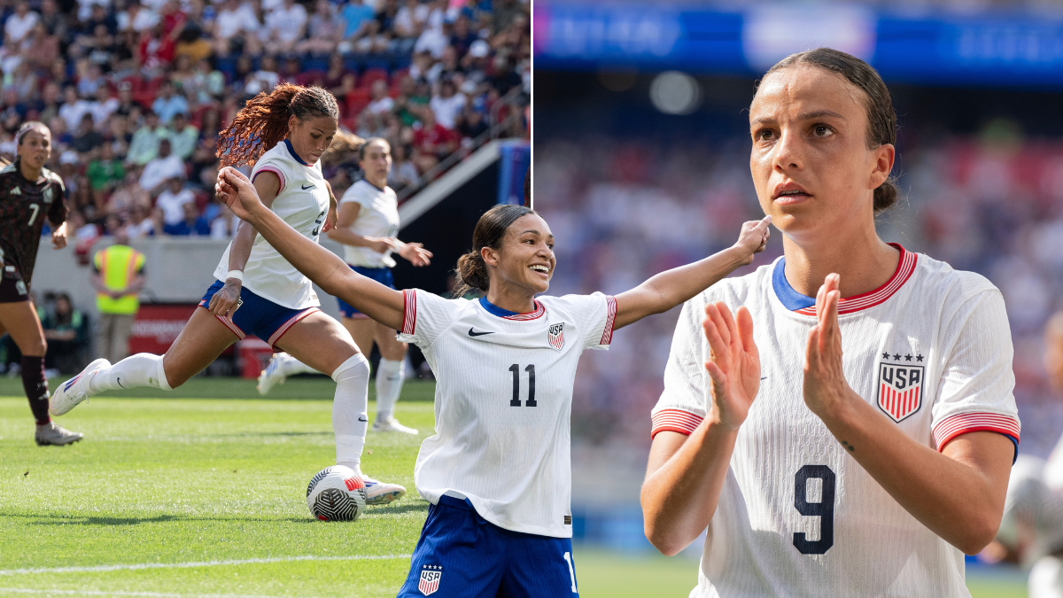 USWNT front-three anoint themselves new nickname: ‘Triple Expresso’