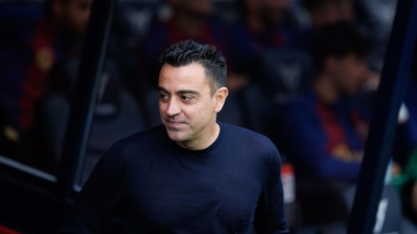 Xavi as Barcelona head coach