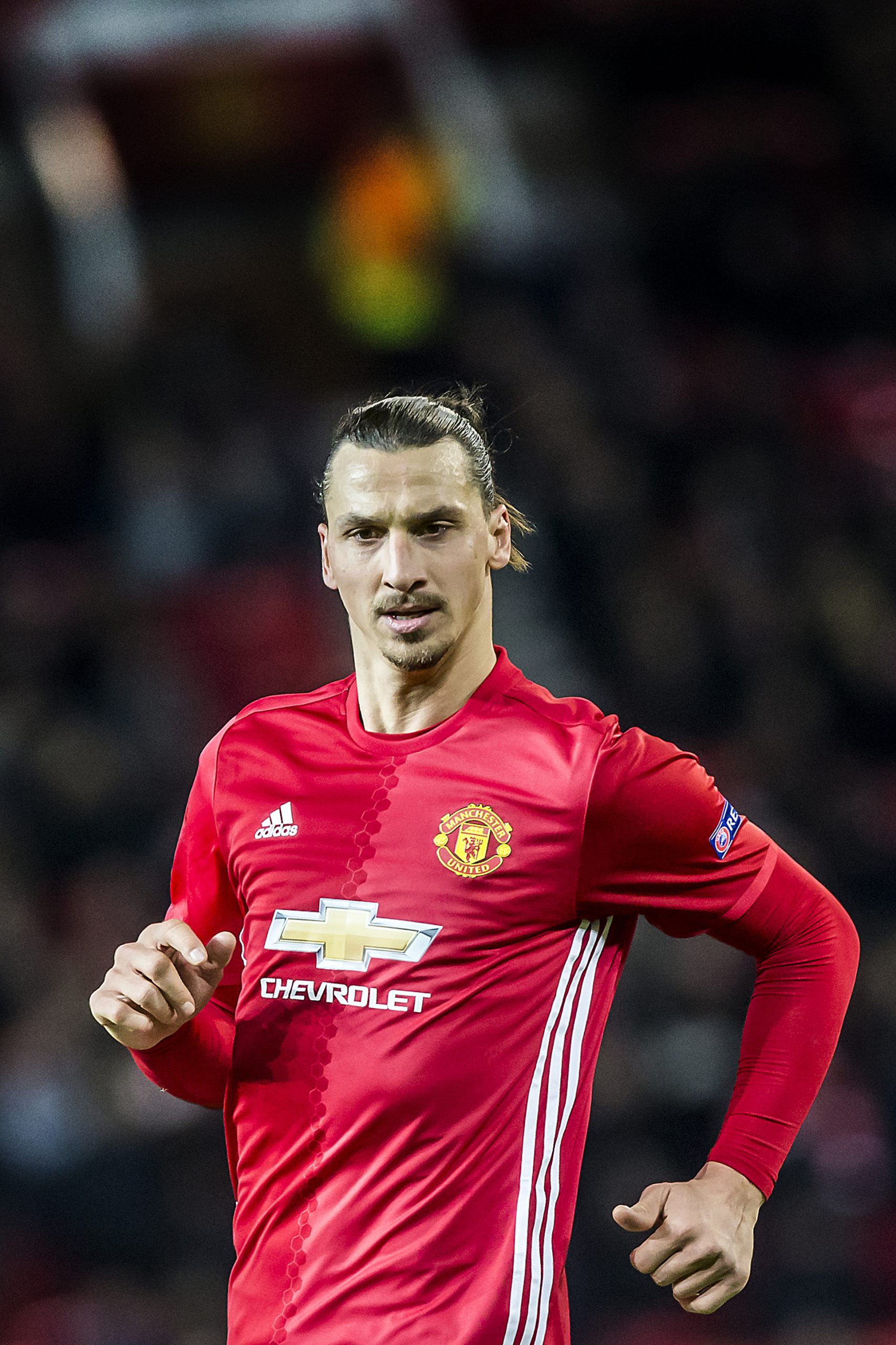 Zlatan Ibrahimovic man bun